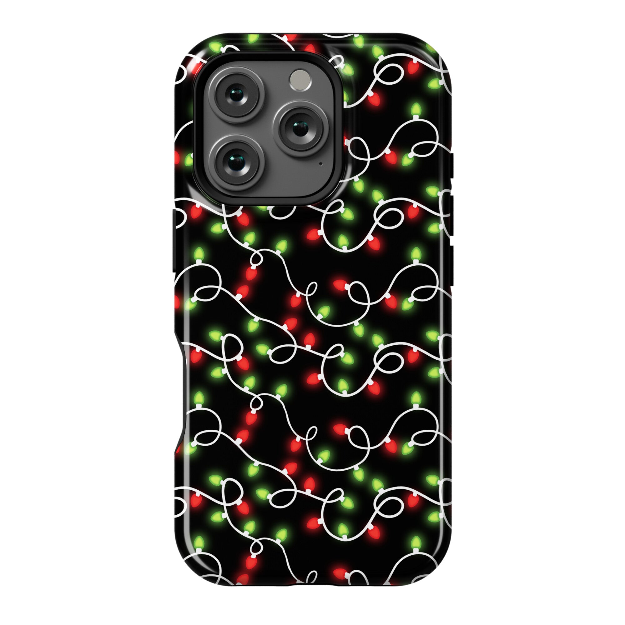 Christmas Lights Pattern Phone Case